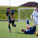 Lennon Walker in action for Bo'ness last season (Photo: Scott Louden)