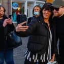 Actor & Film Producer Gary Wales at the RAGE World Movie Premiere with fans