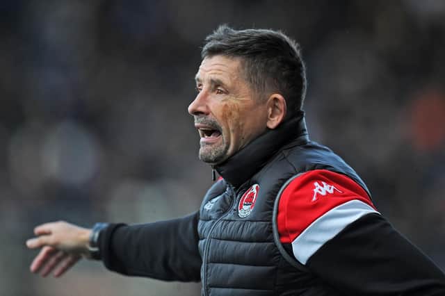 Allan Moore was also interim manager at Clyde after the departure of Danny Lennon back in 2022 (Photo: Michael Gillen)