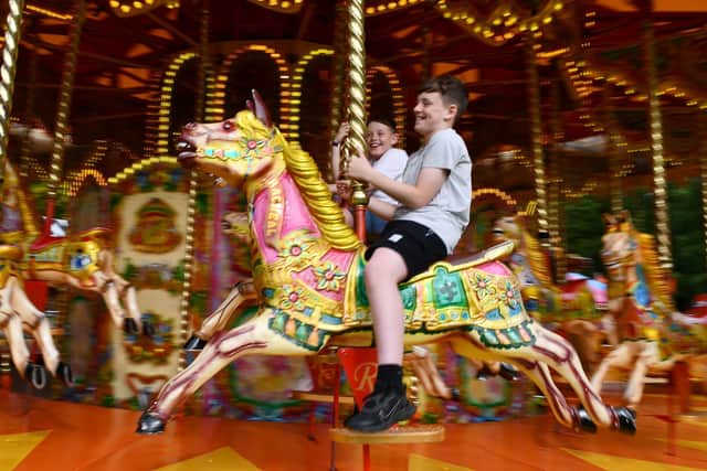 As well as a programme of live music and many stalls to browse, there will be funfair rides to enjoy too.