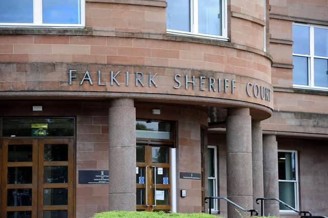 Kennedy appeared at Falkirk Sheriff Court last Thursday to answer for his threatening behaviour