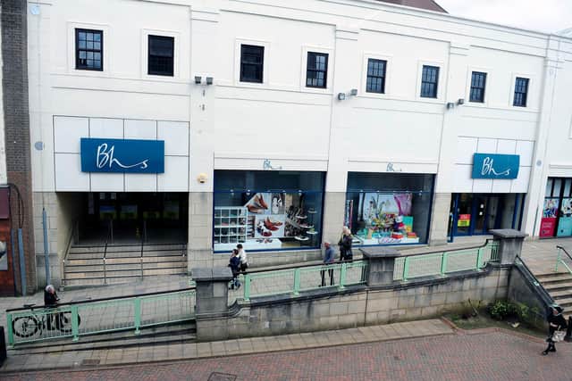 The former BHS in Falkirk (Pic: Michael Gillen)
