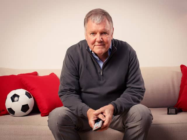 Clive Tyldesley will allow fans to settle football arguments and brush up on their football knowledge, with the help of Amazon’s Alexa. Photo: Dan Wong Photography