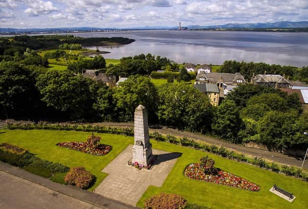 Bo'ness War Memorial. Picture courtesy of Charlie Simpson