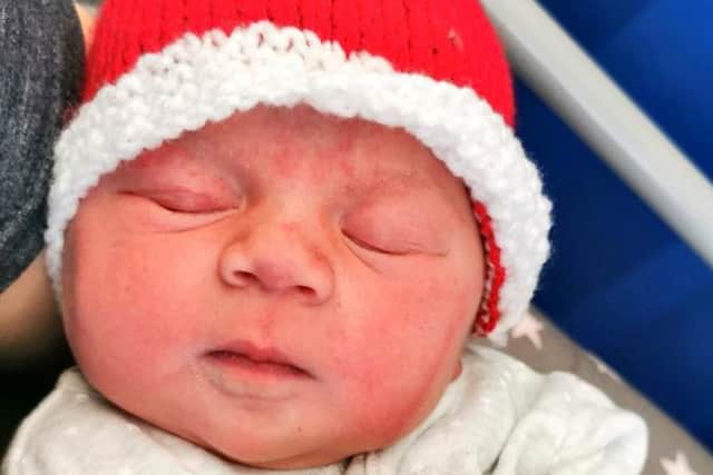 Millie Fowlie was born at at 4.10am at Forth Valley Royal Hospital, Larbert. Contributed.