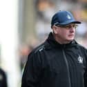 Falkirk boss John McGlynn on the touchline against Partick Thistle last Saturday afternoon (Photo: Michael Gillen)