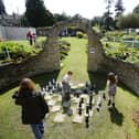 Dollar Park's Walled Garden is among the many day out destinations Falkirk district offers. Picture: Alan Murray.