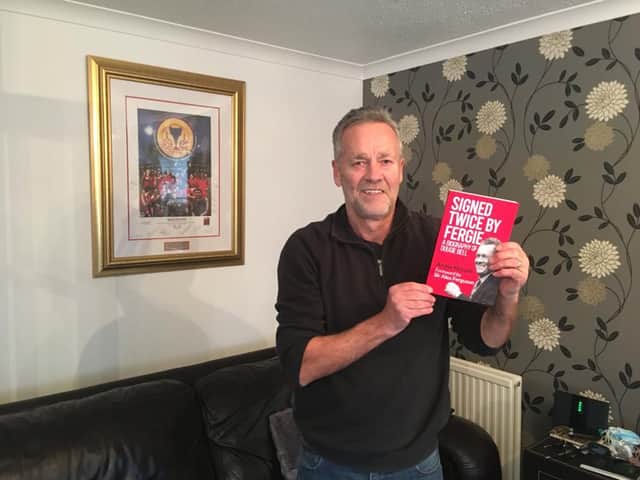 Dougie Bell is donating the proceed from his autobiography to Strathcarron Hospice and Beatson Cancer Charity