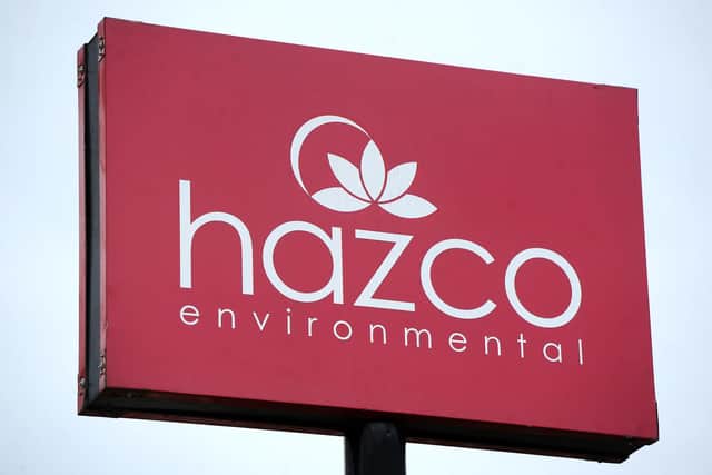 Four members of staff at Hazco tested positive for COVID-19 and a further 12 have been forced to self isolate
