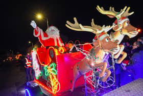 Larbert Round Table's Santa Sleigh will be back touring the streets this December.  (Pic: Scott Louden)