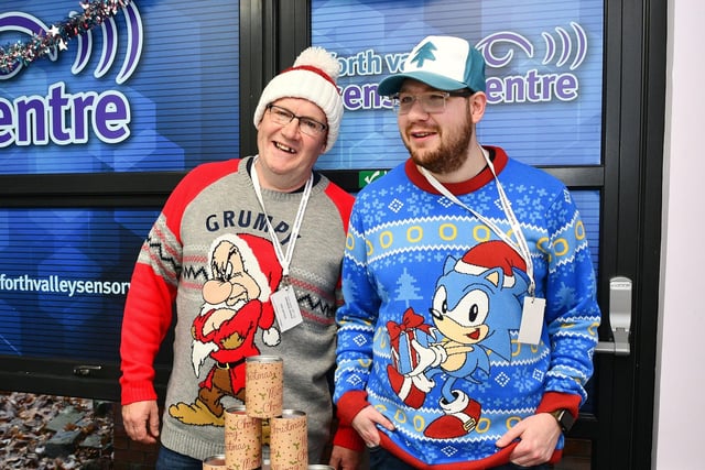 Getting in the festive spirit.