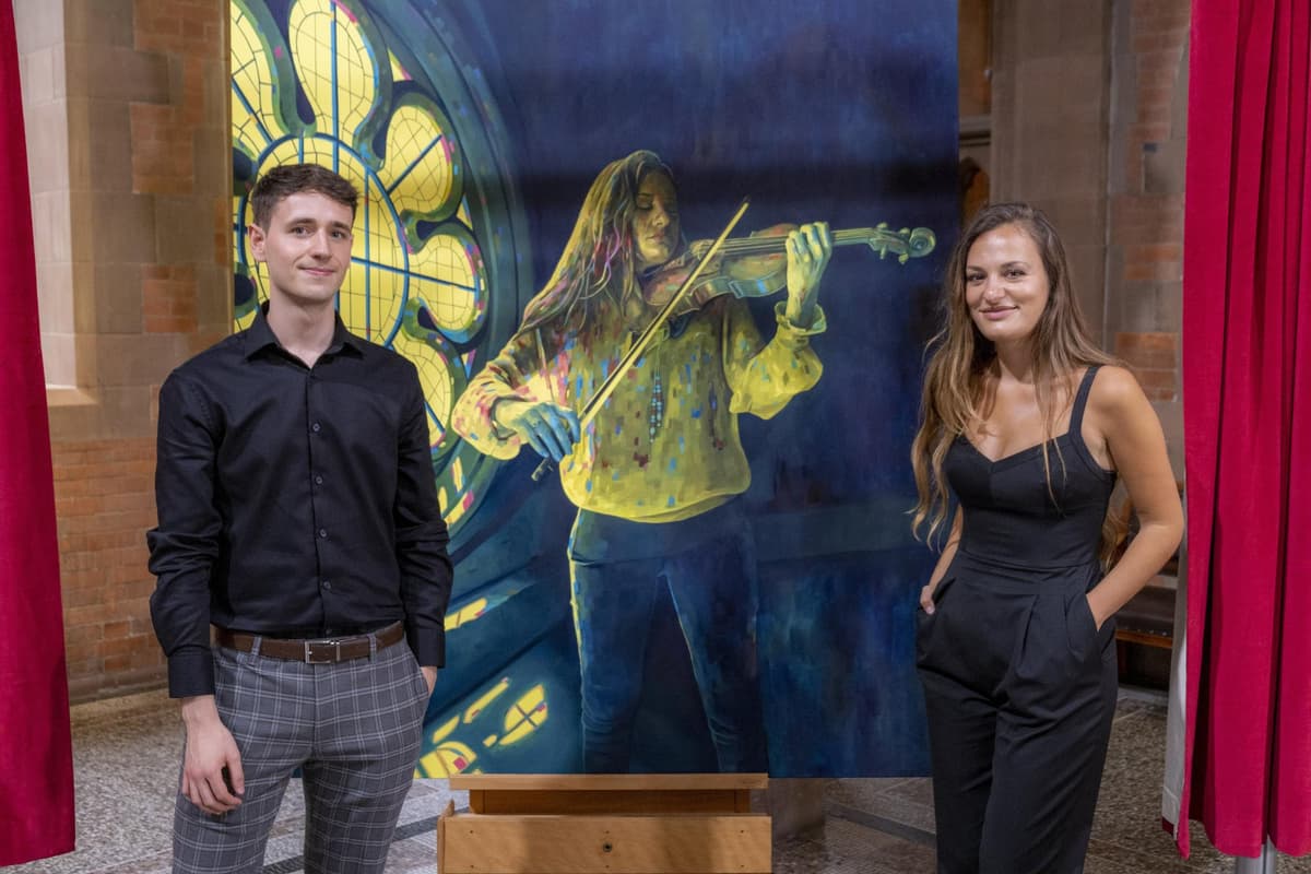 Danny Pointon Sky Portrait Artist of the Year: Young Bonnybridge graduate is first ...