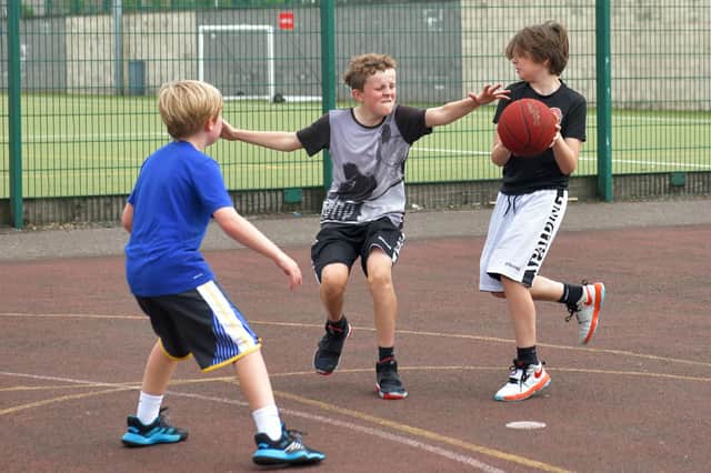 Sony Centre Falkirk Fury Basketball Club have been training outdoors for the past four months but will now return to an indoor venue