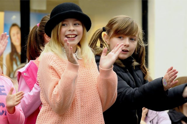 Youngsters having fun.
