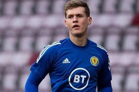 Nicky Hogarth was part of the Scotland under-21s squad during their most recent international fixtures (Pic: Craig Foy/SNS Group)