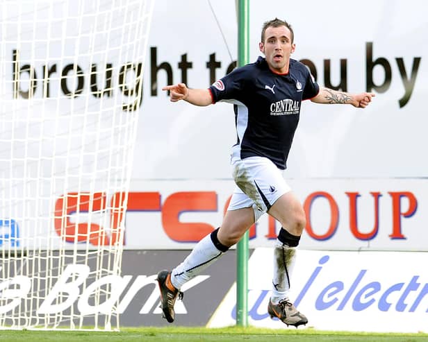 Pic Michael Gillen 21/03/2009. FHS; Falkirk FC v Inverness CT; The Falkirk Stadium. Falkirk 2nd goal, Mark Stewart (24).