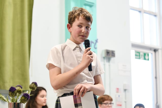 Toast to the Lassies was ably performed by George Pettigrew.