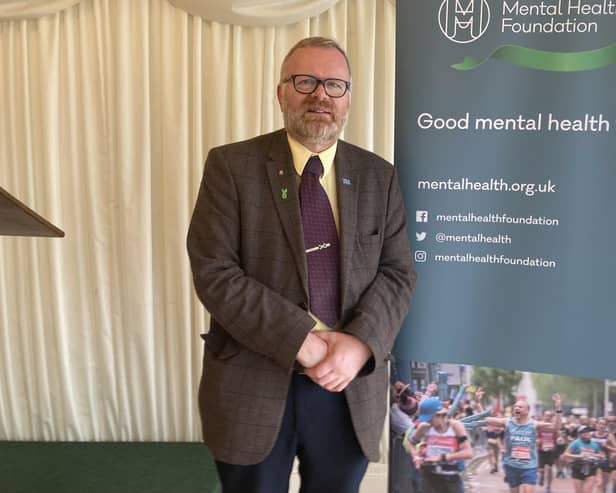 Martyn Day is pictured at the Mental Health Foundation’s Parliamentary reception to mark Mental Health Awareness Week 2022, which was held on Wednesday, May 11.