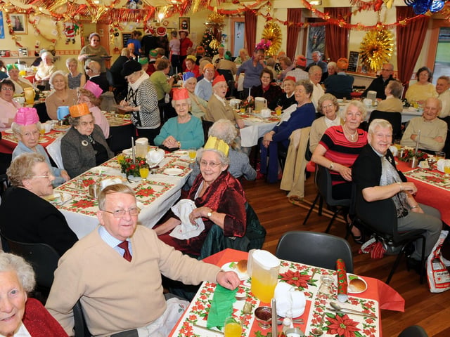 Grangemouth, Talbot House Christmas lunch 2008.