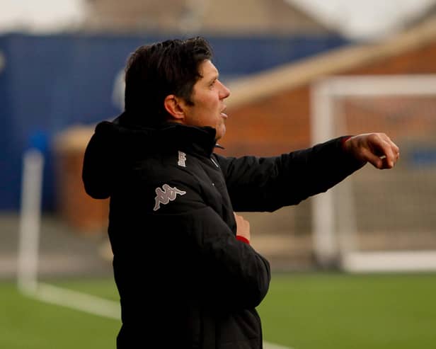 New BU boss Ian Little led his side to a 7-1 win over Dalbeattie Star on Saturday (Photo: Scott Louden)