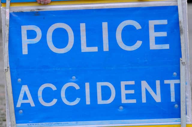 Emergency services closed the road.