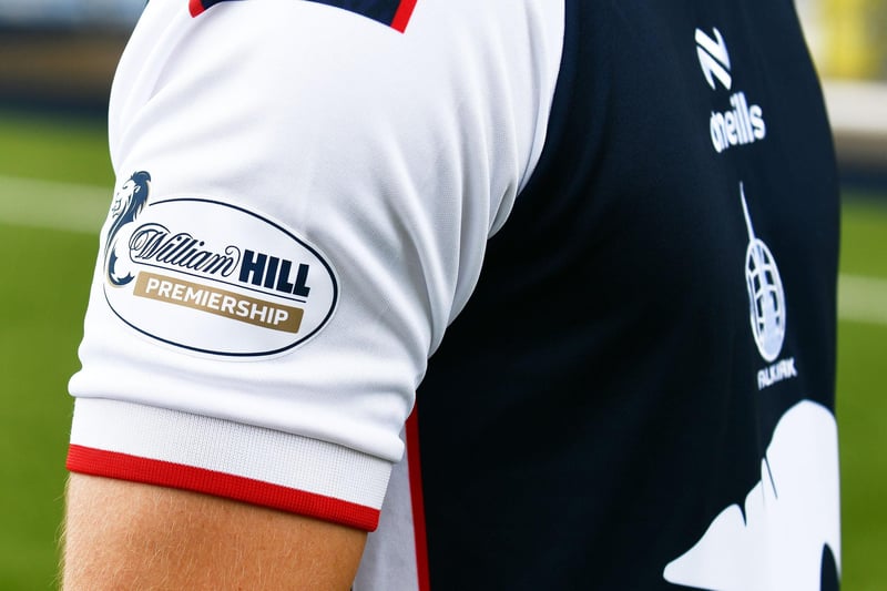 Falkirk’s new kit for the 2025/26 football season is their first since 2010 to feature a Scottish Premiership badge after two promotions in as many years under manager John McGlynn