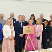 The Carron View Wing at Strathcarron Hospice was officially opened by Michael Matheson, MSP for Falkirk West.  (Pic: Michael Gillen)