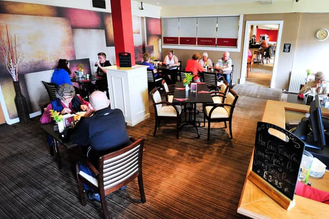 The Plough Hotel in Stenhousemuir is benefitting from registering for the Eat Out to Help Out Scheme. Picture: Alan Murray.