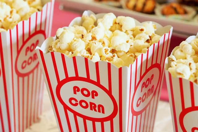 Popcorn will be provided as part of the fun movie event