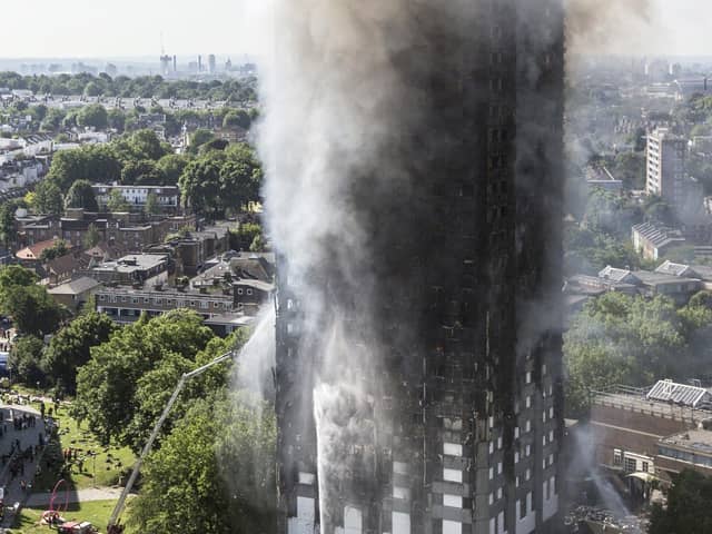 The Scottish Government is looking for help from Falkirk residents in an effort to prevent another tragedy like the 2017 Grenfell Tower disaster
(Picture: Rick Findler (PA Wire)