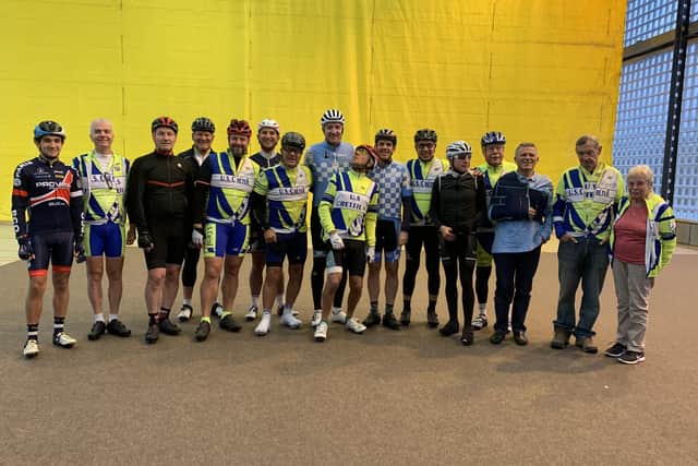 Members of Falkirk Bicycle Club on a twinning visit to Creteil in France last month