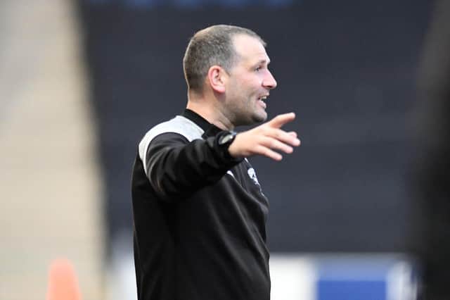 Derek Ure's men are 17th in Lowland League