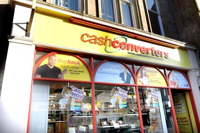 Smith stole money from Cash Converters, High Street, Falkirk