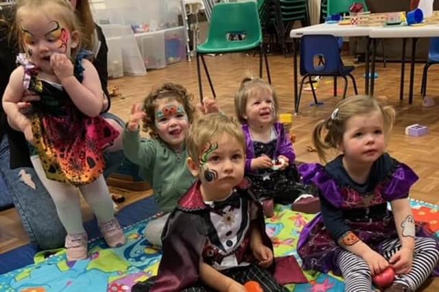 South Queensferry Church Baby and Toddler Group had some Halloween fun.