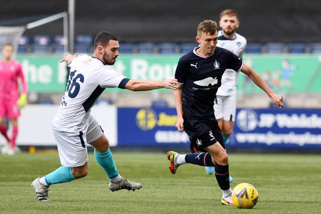Recent signing Finn Yeats could be handed his Falkirk debut on Saturday (Photo: Michael Gillen)