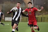 Dunipace extended their lead at the top of the East of Scotland First Division after securing a late point against Leith Athletic last Saturday at Westfield (Pictures by Alan Murray)