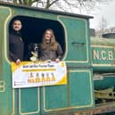 Dogs Trust West Calder team is appealing for readers to get on board the charity's new initiative, the Foster Train. Pic: Contributed