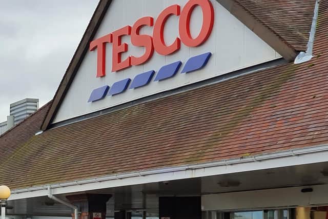 Love pushed a man out of his wheelchair at Tesco in Falkirk Central Retail Park