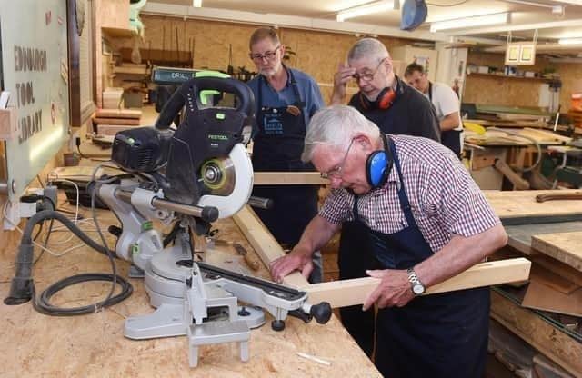 The Men's Shed is a place to meet new people and learn new skills