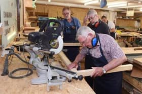 The Men's Shed is a place to meet new people and learn new skills