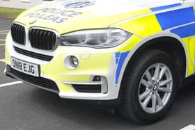 Police attended the road traffic incident in King Street, Stenhousemuir