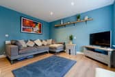 The living room of 69 Charles Snedden Avenue, Bo'ness.