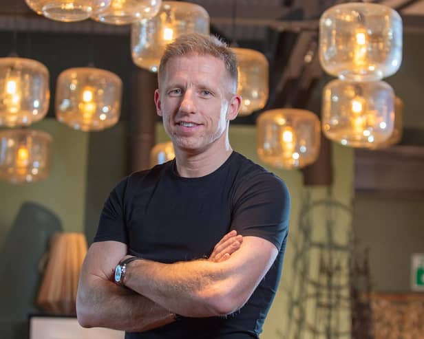 Thirty Knots officially opened its doors on Saturday, much to the delight of Buzzworks Holdings managing director Kenny Blair. (Pic: Sandy Young)