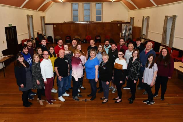 Falkirk Operatic Society members have been working hard rehearsing for their new production of Hello Dolly