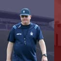 Falkirk and Stenhousemuir have learned their respective SPFL fixtures (Images: Michael Gillen/Scott Louden/Alan Murray)