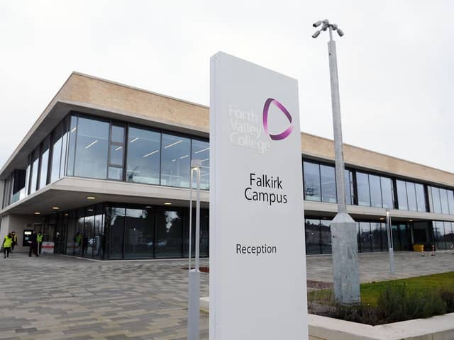 Forth Valley College has confirmed what strike action on Thursday means for students.  (Picture: Michael Gillen, National World)