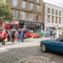 A display of classic cars will be on the High Street this weekend at Saturday's Falkirk Producers Market.  (Pic: Falkirk Delivers)
