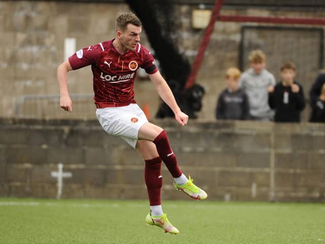 Adam Brown's strike levelled the match at 2-2 in the second-half