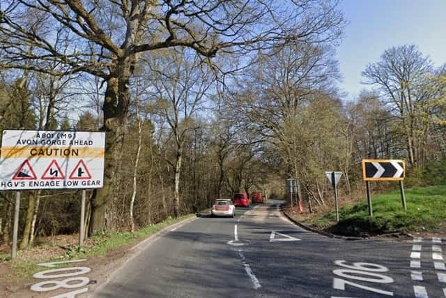 Motorists face disruption as the Avon Gorge is closed for safety improvements to be carried out at the junction on the West Lothian side.  (Pic: Google Maps)