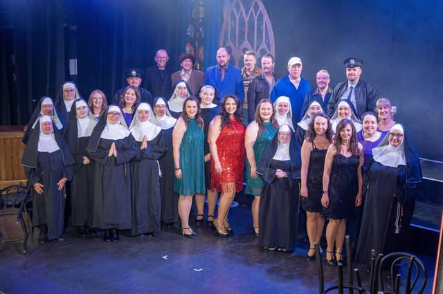 Members of Falkirk Operatic Society are performing Sister Act The Musical at the Dobbie Hall in Larbert this week. (Pics: Michael Gillen)